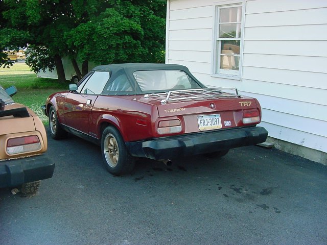 [1980 TR7 - Rear]